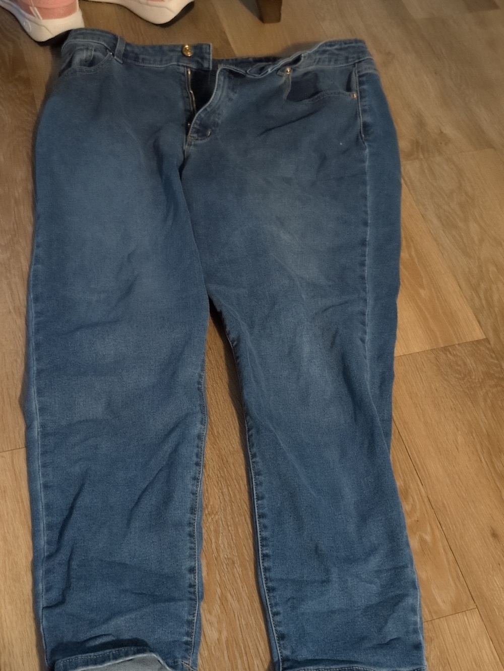 Michael Kors Men's Dark Blue Slim Straight Jeans